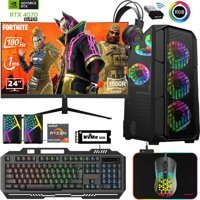 Xaser XSR641 Harici GeForce RTX 4070 Super AMD Ryzen 7 5700X 16 GB Ram 512 GB SSD Tower FreeDos 24 inç Monitörlü Masaüstü Bilgisayar