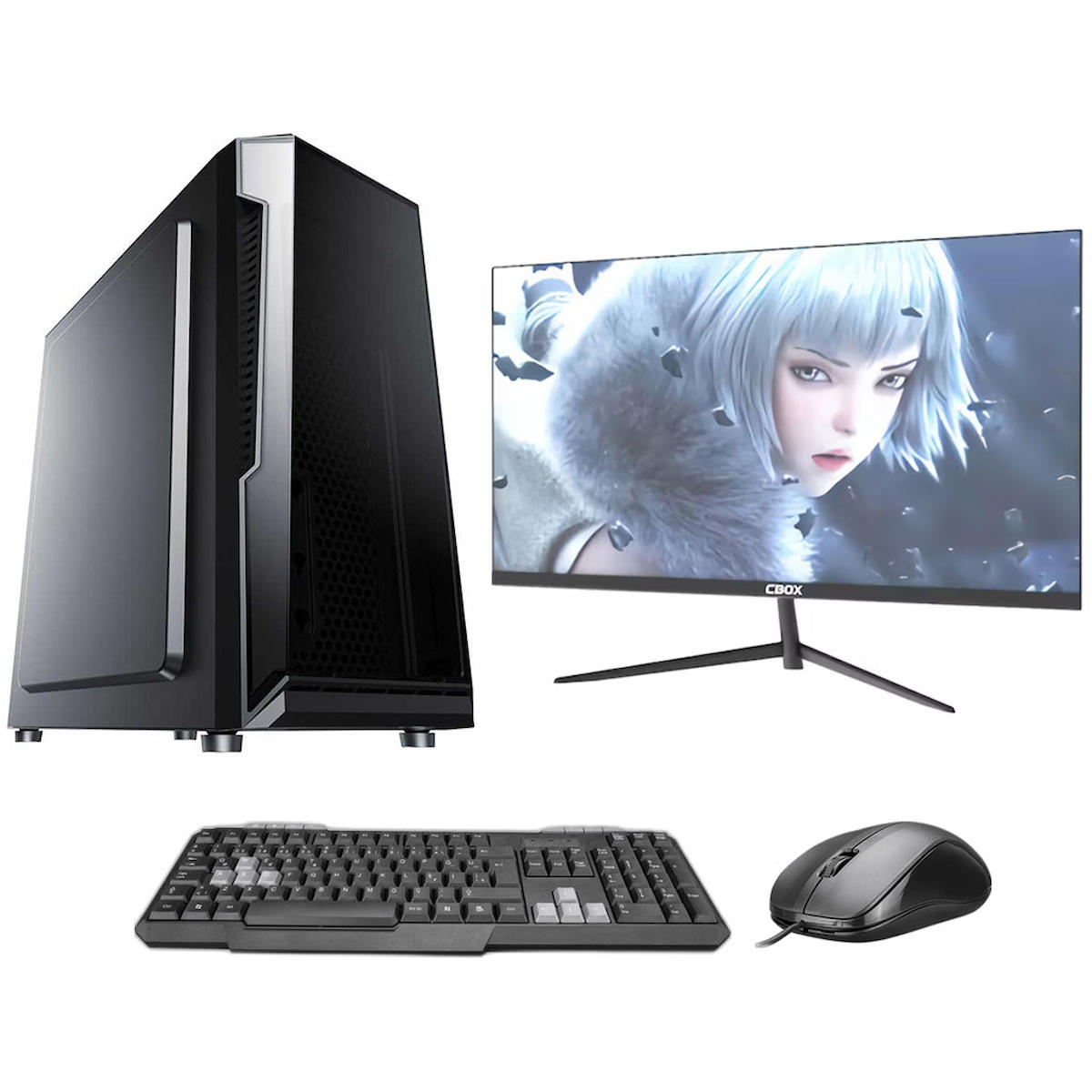 Oleas WK52 Dahili Intel HD Graphics 4600 Intel Core i5 4590 8 GB Ram DDR4 256 GB SSD Tower FreeDos Masaüstü Bilgisayar