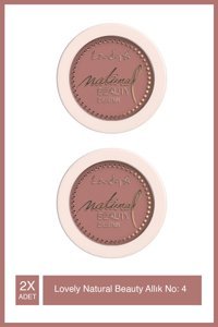 Lovely Natural Beauty No:04 Mat Toz Allık