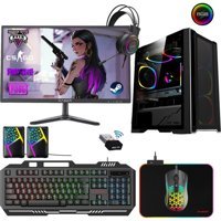 Xaser XSR355 Harici GeForce GT 730 Intel Core i7 4770 8 GB Ram 256 GB SSD Tower FreeDos 21.5 inç Monitörlü Masaüstü Bilgisayar