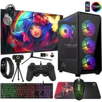Turbox TX90 LİTE Harici Radeon R7 240 Intel Core i5 3470 16 GB Ram 256 GB SSD Tower FreeDos 23.6 inç Monitörlü Masaüstü Bilgisayar