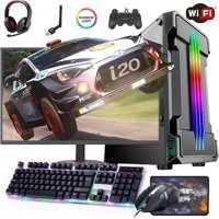 Rogame RKT980246 Harici Radeon RX 550 Intel Core i3 4130 16 GB Ram 240 GB + 1 TB SSD Tower FreeDos 24 inç Monitörlü Masaüstü Bilgisayar