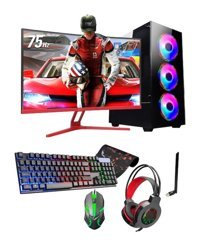 Ramtech DG284 Harici GeForce GTX 750 Ti Intel Core i5 6500 16 GB Ram 256 GB SSD Tower FreeDos 27 inç Monitörlü Masaüstü Bilgisayar