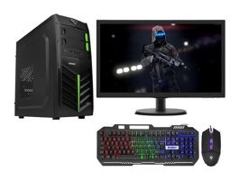 Zeiron GX12 Harici Radeon R5 220 Intel Core i7 860 8 GB Ram 500 GB HDD + 120 GB SSD Tower FreeDos 21.5 inç Monitörlü Masaüstü Bilgisayar