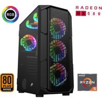 Xaser XSR450 Harici GeForce RTX 3060 Ti AMD Ryzen 5 3600 16 GB Ram 512 GB SSD Tower FreeDos Masaüstü Bilgisayar