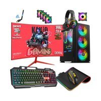 Zeiron BSX65 Harici GeForce GTX 1050 Ti AMD Ryzen 5 3600 16 GB Ram 512 GB SSD Tower FreeDos 23.8 inç Monitörlü Masaüstü Bilgisayar