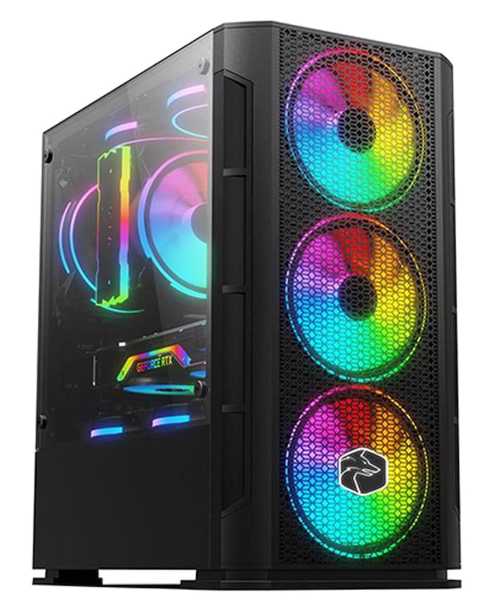 Zeiron ASX40 Harici Radeon RX 550 AMD Ryzen 5 5600X 32 GB Ram DDR4 512 GB SSD Tower FreeDos Masaüstü Bilgisayar