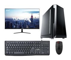 Turbox TX4531 Dahili Intel UHD Graphics 630 Intel Core i5 10400 8 GB Ram 1 TB SSD Tower FreeDos 23.6 inç Monitörlü Masaüstü Bilgisayar