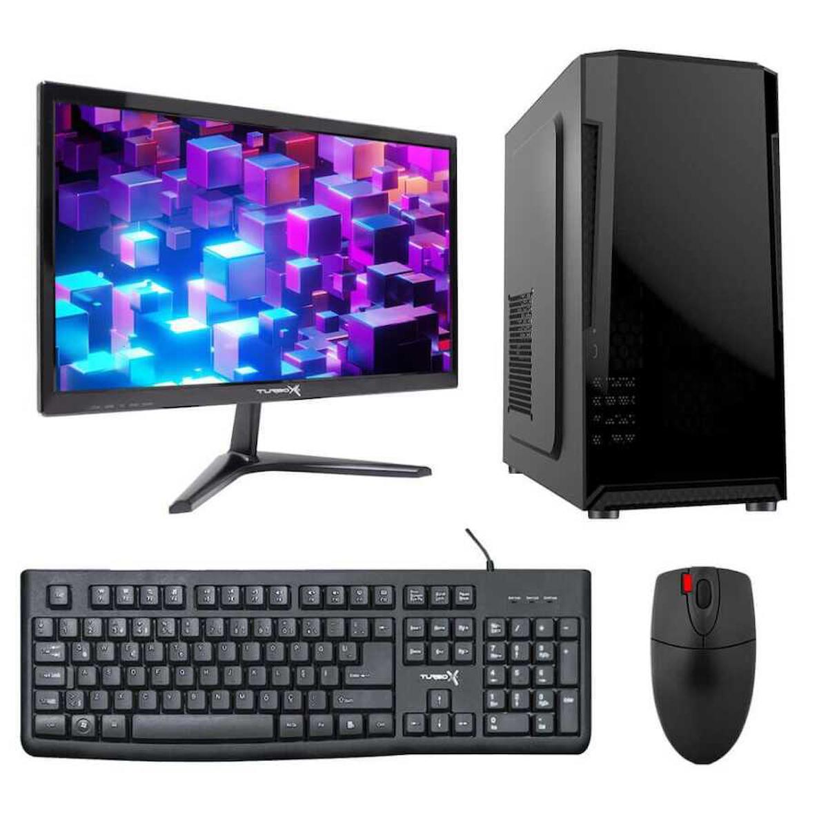 Turbox TX3039 Dahili Intel HD Graphics 2000 Intel Core i5 2400 8 GB Ram DDR3 256 GB SSD Tower FreeDos Masaüstü Bilgisayar