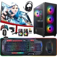 Turbox TX5025 Harici Radeon RX 560 Intel Core i5 9400F 16 GB Ram 1 TB SSD Tower FreeDos 23.6 inç Monitörlü Masaüstü Bilgisayar