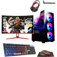 Ramtech RK111 Harici Radeon RX 550 AMD Ryzen 5 3600 32 GB Ram 512 GB SSD Tower Windows 11 Pro 23.8 inç Monitörlü Masaüstü Bilgisayar