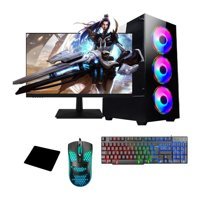 Ramtech DG296 Harici Radeon RX 550 Intel Core i5 10400F 16 GB Ram 512 GB SSD Tower FreeDos 24 inç Monitörlü Masaüstü Bilgisayar