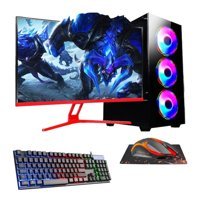 Ramtech RG505-0160 Harici GeForce GTX 1650 AMD Ryzen 5 5500 32 GB Ram 512 GB + 1 TB SSD Tower FreeDos 27 inç Monitörlü Masaüstü Bilgisayar