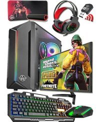 Warbox KİLLJOY EKO Harici Radeon R7 240 Intel Core i5 750 8 GB Ram 128 GB SSD Tower FreeDos 19.5 inç Monitörlü Masaüstü Bilgisayar