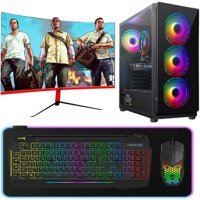 Turbox TX4011 Harici Radeon RX 550 AMD Ryzen 5 5500 16 GB Ram 512 GB SSD Tower FreeDos 27 inç Monitörlü Masaüstü Bilgisayar