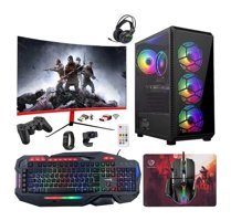 Turbox VOYAGER Harici GeForce GT 740 Intel Core i5 3470 16 GB Ram 1 TB SSD Tower FreeDos 23.6 inç Monitörlü Masaüstü Bilgisayar