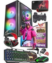 Warbox PUNK Pro Harici GeForce GT 730 Intel Core i5 3470 8 GB Ram 500 GB HDD + 128 GB SSD Tower FreeDos 19.5 inç Monitörlü Masaüstü Bilgisayar