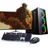 Rogame RKT660045 Harici Radeon RX 550 Intel Core i7 10700 16 GB Ram 240 GB + 1 TB SSD Tower FreeDos 21.5 inç Monitörlü Masaüstü Bilgisayar
