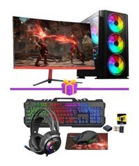 Ramtech TREND X70 Harici Radeon RX 580 Intel Core i5 9400F 32 GB Ram 960 GB SSD Tower FreeDos 23.6 inç Monitörlü Masaüstü Bilgisayar