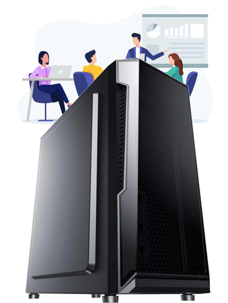 Turbox WK71 Dahili Intel HD Graphics 4600 Intel Core i5 4590 8 GB Ram DDR3 128 GB SSD Tower FreeDos Masaüstü Bilgisayar