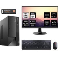 Lenovo Thinkcentre Neo 50T 11SE00BPTXMNT346 Harici GeForce RTX 3060 Ti Intel Core i5 12400 64 GB Ram 256 GB SSD Tower FreeDos 23.8 inç Monitörlü Masaüstü Bilgisayar + PER4 BELLEK