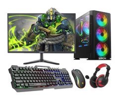 Zeiron RAİDER A560 Dahili Intel HD Graphics Intel Core i5 650 8 GB Ram 500 GB HDD SSD Tower FreeDos 18.5 inç Monitörlü Masaüstü Bilgisayar