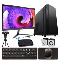 Turbox HOMEWORK Dahili Intel HD Graphics Intel Core i5 650 8 GB Ram 128 GB SSD Tower FreeDos 21.5 inç Monitörlü Masaüstü Bilgisayar