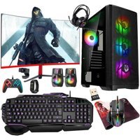 Turbox EXPANSE Harici Radeon RX 550 Intel Core i5 8400 16 GB Ram DDR4 1 TB SSD Tower FreeDos 27 inç Monitörlü Masaüstü Bilgisayar