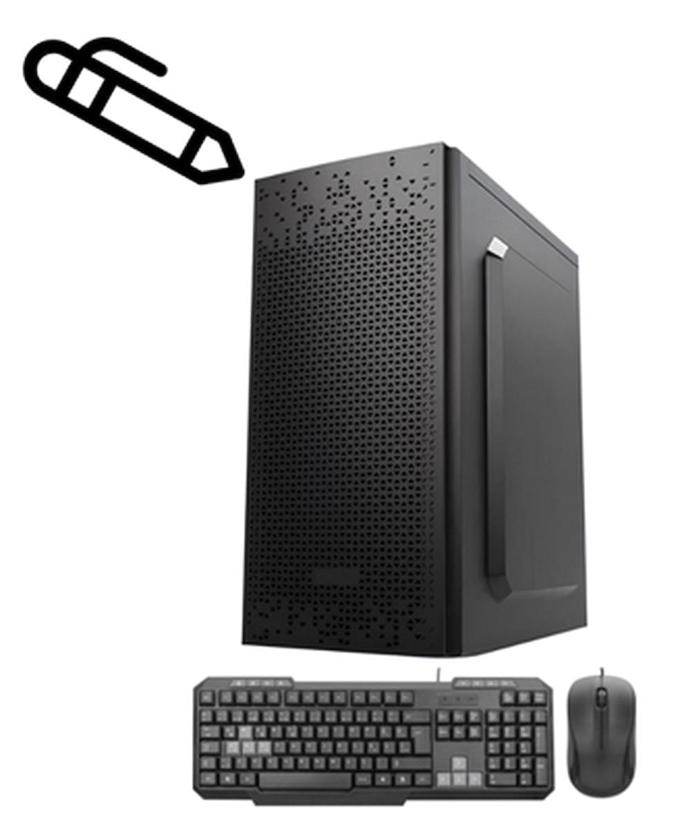 Oleas WKS141 Dahili Intel HD Graphics 2000 Intel Core i3 2120 8 GB Ram 256 GB SSD Tower FreeDos Masaüstü Bilgisayar