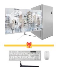 Ramtech WORKForce WF452 Harici GeForce RTX 3060 Ti Intel Core i5 4570 16 GB Ram 256 GB SSD Tower FreeDos 23.8 inç Monitörlü Masaüstü Bilgisayar