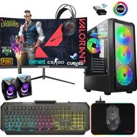 Xaser XSR732 Harici Radeon RX 550 Intel Core i5 3470 16 GB Ram 256 GB SSD Tower FreeDos 24 inç Monitörlü Masaüstü Bilgisayar