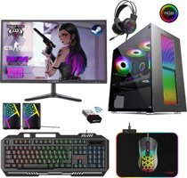 Xaser XSR326 Harici GeForce GT 730 Intel Core i7 860 8 GB Ram 256 GB SSD Tower FreeDos 21.5 inç Monitörlü Masaüstü Bilgisayar