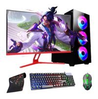 Ramtech RG505-078 Harici Radeon RX 550 AMD Ryzen 5 5500 32 GB Ram 256 GB + 1 TB SSD Tower FreeDos 27 inç Monitörlü Masaüstü Bilgisayar