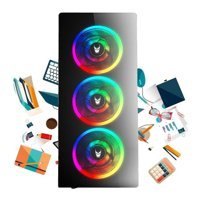 Oleas WKS131 Harici Radeon R7 240 Intel Core i5 9400F 16 GB Ram 256 GB SSD Tower FreeDos Masaüstü Bilgisayar