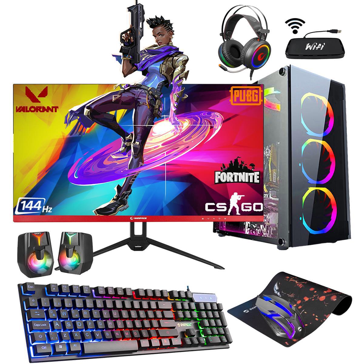 Zeiron FX55 Harici Radeon RX 550 Intel Core i5 3470 16 GB Ram DDR3 240 GB SSD Tower FreeDos Masaüstü Bilgisayar