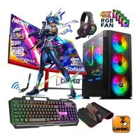 Zeiron IRONHİDE X30 Harici GeForce RTX 3060 Ti AMD Ryzen 5 3600 16 GB Ram 512 GB SSD Tower FreeDos 23.8 inç Monitörlü Masaüstü Bilgisayar
