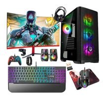 Turbox Mirage Harici GeForce GTX 1650 Intel Core i5 9400F 16 GB Ram 1 TB SSD Tower FreeDos 27 inç Monitörlü Masaüstü Bilgisayar