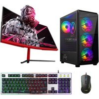 Turbox TX4694 Harici GeForce RTX 3060 Ti Intel Core i5 10400F 16 GB Ram 512 GB SSD Tower FreeDos 23.6 inç Monitörlü Masaüstü Bilgisayar
