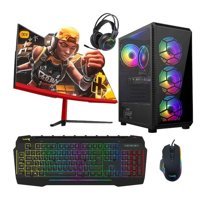 Turbox TX4555 Harici GeForce RTX 3060 Ti Intel Core i7 3770 16 GB Ram 2 TB SSD Tower FreeDos 27 inç Monitörlü Masaüstü Bilgisayar