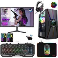 Xaser XSR213 Harici Radeon RX 550 Intel Core i5 4590 16 GB Ram 256 GB SSD Tower FreeDos 21.5 inç Monitörlü Masaüstü Bilgisayar