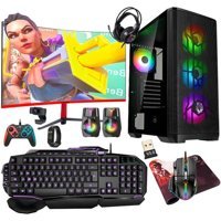 Turbox EQUAİNOX Harici GeForce GTX 750 Ti Intel Core i5 7400 16 GB Ram DDR4 1 TB SSD Tower FreeDos 27 inç Monitörlü Masaüstü Bilgisayar