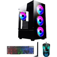 Ramtech FullForce FF409 Harici GeForce RTX 3060 Ti Intel Core i5 10400F 32 GB Ram 256 GB + 1 TB SSD Tower FreeDos Masaüstü Bilgisayar