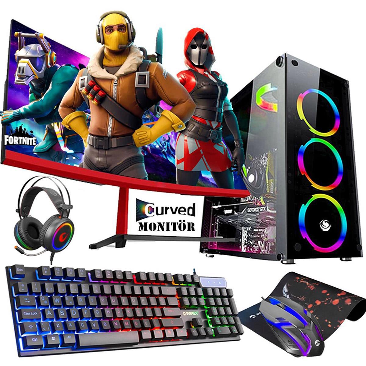 Zeiron SP11 Harici GeForce GTX 1050 Ti Intel Core i5 3470 16 GB Ram DDR3 1 TB SSD Tower FreeDos Masaüstü Bilgisayar