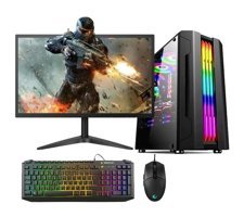 Zeiron VULCAN X25 Harici Radeon RX 550 Intel Core i5 3470 8 GB Ram 120 GB + 500 GB SSD Tower FreeDos 21.5 inç Monitörlü Masaüstü Bilgisayar