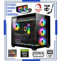 Zeiron KİNG X7 Harici GeForce RTX 3050 AMD Ryzen 5 5600X 16 GB Ram DDR4 1 TB SSD Tower FreeDos Masaüstü Bilgisayar