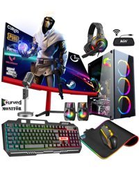 Zeiron ZX50 Harici GeForce GT 730 Intel Core i5 3470 16 GB Ram 240 GB SSD Tower FreeDos 23.8 inç Monitörlü Masaüstü Bilgisayar