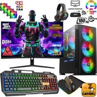 Zeiron RX30 Harici GeForce RTX 3060 Ti Intel Core i5 12400F 16 GB Ram 1 TB SSD Tower FreeDos 24 inç Monitörlü Masaüstü Bilgisayar