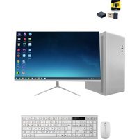 Ramtech OFFİCE WHİTE X40 Harici Radeon R5 230 Intel Core i5 11400F 16 GB Ram 500 GB HDD + 480 GB SSD Tower FreeDos 23.8 inç Monitörlü Masaüstü Bilgisayar