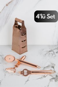 Çavdar Group Metal 4 Parça Rende Seti