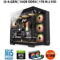 Zeiron ZERO RTX50 Harici GeForce RTX 3050 Intel Core i5 9400F 16 GB Ram 1 TB SSD Tower FreeDos Masaüstü Bilgisayar